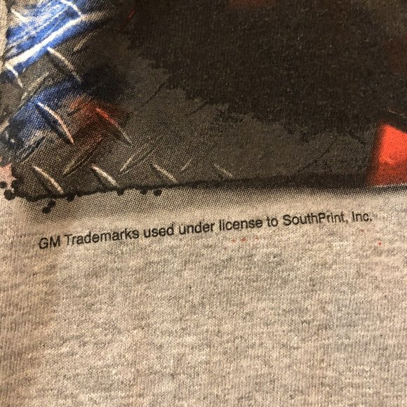 Vintage Y2K Chevy Trucks Hot Tempered Shirt XL Chevrolet - Picture 6 of 6